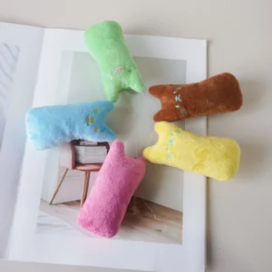 1/2 Piece Chew and Grind Toy Pink/blue, Durable Chew and Grind Toy, Interactive Play, Suitable for Cats and Dogs