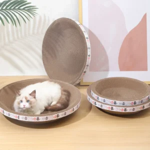 Cat Scraper Sharpening Claw Cardboard Corrugated Board Scratch-resistant Cat Scratch Board Cat Toy Furniture Sofa Cushion Bed
