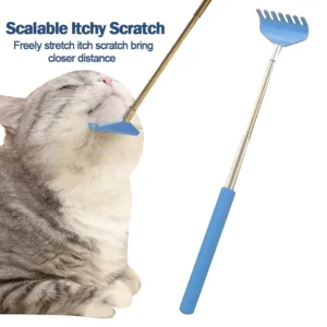 Pet Scalable Massage Scratch Toy interaction Relieve Boredom Cat Massage Itching Scratching Cat Teasing Stick Toy