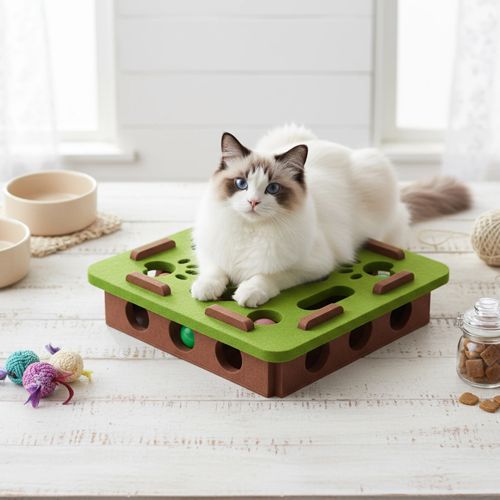 How Puzzle Toys Improve a Cat’s Mental Health